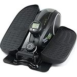 DeskCycle Under Desk Elliptical Machine - Compact Mini Elliptical Cardio Machine - Desk Cycle Pedal Exerciser - Exercise Equipment for Home - Black