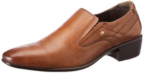 Hush Puppies Mens Formal Shoe Flex Slip ON 8543187_Tan Brown_UK7