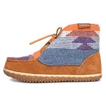 Minnetonka Women's Torrey Suede Indoor and Outdoor Bootie Slippers, Brown Multi, 7 UK