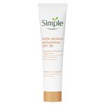 Simple Protect 'N' Glow Triple Protect Moisturiser SPF 30, 40ml