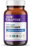 New Chapter Tiny Tabs Multivitamin with Fermented Priobiotics + Whole Foods + Vitamin D3 + B Vitamins + Organic Non-GMO Ingredients 192 ct