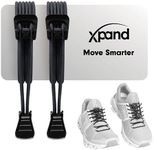 XPAND Round Lacing. Elastic No Tie Shoelaces - Quick Release Tension Control - One Size Fits All Adult and Kids Shoes