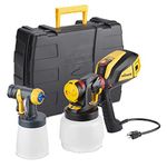 Wagner Spraytech 02419307 FLEXiO 595 Handheld HVLP Paint Sprayer, Sprays Unthinned Latex, Includes Two Nozzles - iSpray & Detail Finish Nozzle, Complete Adjustability, Lightweight Design