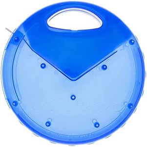 U.S. Pool Supply Pool & Spa Floating Chlorine & Bromine 3" Tablet View Circle Chemical Dispenser 10" Diameter - Floats Upright When Full and Flat When Needs Refill - Adjustable Dispensing Settings