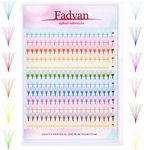 12 Colors Mix 240pcs 10D Premade Fa