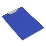 Rapesco VSTCB0L3 Standard Clipboard, A4+, Blue