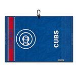 Team Effort Chicago Cubs Face/Club Jacquard Golf Towel