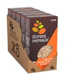 Dorset Cereals Pecan & Almond Muesli Crunch | Healthy Breakfast Cereal | Vegan | High Fibre | 5 PACKS of 400g