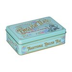 New English Teas Vintage Victorian Tea Caddy with 72 teabag selection