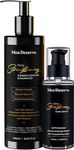 Men Deserve Hair Strengthening Combo for 10X Nourishment for Men l Hair Fall Control and Keratin Restore l Paraben and Sulphate Free