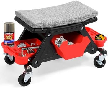 YITAHOME Mechanic Stool 330 LBS with Wheels, Heavy Duty Rolling Mechanics Seat, Rolling Tool Seat for Automotive Auto Repair