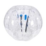 Happybuy Inflatable Bumper Ball 5 FT / 1.5M Diameter, Bubble Soccer Ball, Blow It Up in 5 Min, Inflatable Zorb Ball for Adults (5 FT, Transparent)