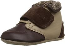 Robeez Harrison Mini Shoe (Infant), Brown, 6-9 Months M US Infant