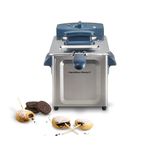 Hamilton Beach 8 Cup Deep Fryer, 6 Cup Food Capacity,1500 Watts, Kitchen Makeover Blue, 35031