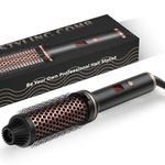 38MM Thermal Brush, Ionic Thermal Brush, Double PTC Round Brush Heated Curling Iron Temp 120-210°C, Heat Brush, Volumative Thermal Brush, Create Root Volume & Loose Curls