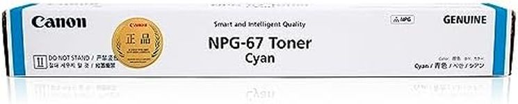 Canon TG-67C Copier Toner Cartridge, Cyan