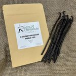 Zazou Emporium - 10 Madagascar Vanilla Beans - For Baking and Cooking - Grade A Vanilla in Resealable Pouch