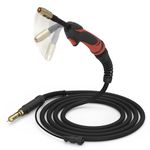 YESWELDER Flexible Neck Mig Welding Gun Torch Stinger 150A 10ft Replacement for Miller M-10 195605 M-15 249040