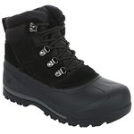 Northside Men's Tundra Insulated Winter Snow Boot, Black, 12