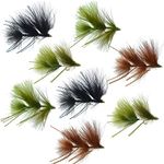 The Fly Fishing Place Peanut Envy Articulated Streamers Assortment Trout Bass Fly Fishing Flies - Set of 8 Hook Size 6