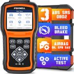 FOXWELL NT630 Plus OBD2 Scanner Diagnostic Tool, Car Code Reader ABS Bleeding Scan Tool SRS Scanner Bidirectional Control with Airbag Light Reset SAS Calibration Oil Light EPB Service Tool