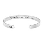 Knighthood Bracelets for Women Inspirational Gifts for Girls Men Motivational Birthday Love Expressing Valentines Day Cuff Bangle Friendship Personalized Mantra (Silver) KH-CF-17