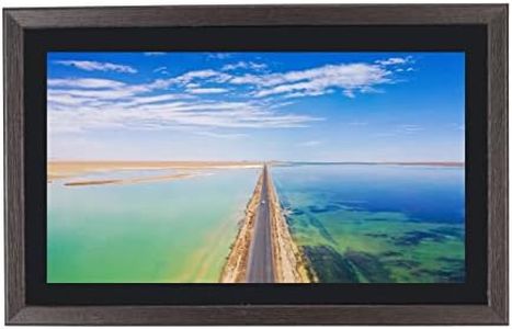 WiFi Picture Frame, 18.5 Inch Large Digital Photo Frame 256GB Storage Card Expandable Touch Screen for Advertising (AU Plug)