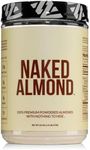 Naked Almond Protein Powder from US Farms, Only 1 Ingredient, Vegan, Gluten-Free, No Additives, No Salt, No Sugar - 38 Servings - 1.5LB