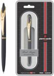 Pierre Cardin Real Magic Premium Ball Pen | Luxurious Black Lacquer Finish with Golden Trims | Ideal for Diwali, Festive & Corporate Gifting