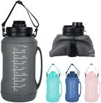 Collapsible Water Bottles, 2L/64OZ 