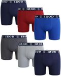 IZOD Men's Boxer Briefs - 6 Pack Ul