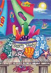 Toland Home Garden 102569 Beach Party 28 X 40 Decorative USA-Produced House Flag