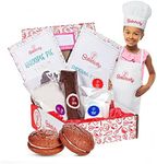 Baketivity Kids Baking DIY Activity Kit - Bake Delicious WhoopiePie with Pre-Measured Ingredients – Best Gift Idea for Boys and Girls Ages 4-12 – Includes Free Hat and Apron