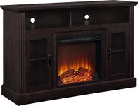 Ameriwood Home Chicago Electric Fireplace TV Console for TVs Up to a 50", Espresso