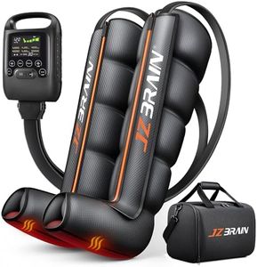 JZBRAIN Professional Compression Boots for Leg Recovery: Leg Compression Massager 2026 Upgraded Cordless Rechargeable Recovery Boots for Circulation, 6 Modes, 8 Intensity (Medium)
