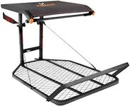 Big Game Captain XL Fixed Position Whitetail Deer Elk Mule Above Hunting Outdoors Flex-Tek Seat 1-Person Hang-On Tree Stand