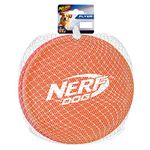 Nerf Dog Nylon Flying Disk Dog Toy, Large, (2-Pack), Red and Orange