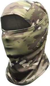 BLIENCE Camo Face Mask Bandana Balaclava Hood Headwear for Men Women Tactical Training Cycling Ski Wind-Resistant Hunting