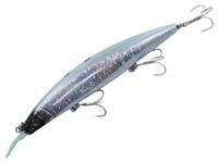 momolures - Bass lures ZODIAC 120 SW 22g super long cast sinking minnow for saltwater game fishing (SILVER SHADOW)