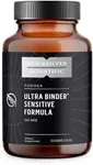 Quicksilver Scientific Ultra Binder Sensitive Formula - Gut Health Supplement with Activated Charcoal, Bentonite Clay - Cleansing Support Powder (120g)