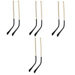 ULTECHNOVO 4 Pairs Spectacle Legs Eyeglass Arm Replacement Metal Glasses Repair Glasses Arms Metallic Sunglasses Eyeglasses Replacement Temples Plastic Black Frame Glasses Frame Men and Women