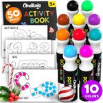 Chalkola 10 Washable Dot Markers fo