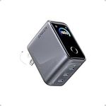 Anker Prime Charger, 160W 3-Port Compact USB C GaN Charger Block, Smart Display and Touch Control, Ultra-Fast 140W Any-Single-Port Charging for Laptop, MacBook, iPad, iPhone 17/16/15 Series, and More