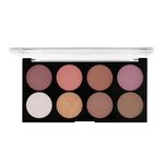 MARS Fantasy Face Palette with Blushes,Highlighters and Bronzer| Highly Pigmented & Long Lasting | Face Makeup Kit (20g) (Shade-03)