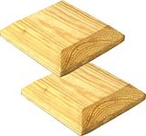 2 Pack Wooden Post Top to Suit 4" 1