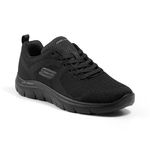 Skechers Mens Summits - Brisbane Black Sneaker - 8 UK (9 US) (232057ID-BBK)