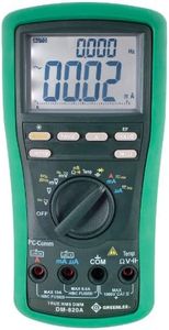 Greenlee DM-820A DMM, TRMS, AC/DC,CAP,TEMP,Black