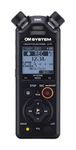 OM SYSTEM LS-P5 Hi-Res Audio Recorder with Tresmic II 3-Microphone System, widespread Directional Control, Built-in Bluetooth for Headphone Monitoring and Smartphone Control, 16 GB memory, 37h runtime