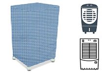 Stylista Cooler Cover Compatible for Orient Electric CP2002H 20 Liter Medium Tower Cooler Pin Check Pattern Blue