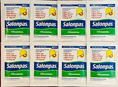 Hisamitsu Salonpas Pain Patch 80 patches Herbal Menthol Self Adhesive Pain Relief Patch for Sore Muscles, arthritis